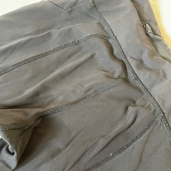 Lululemon Pace Rival Crop 22” Black Size 4 - Picture 5 of 7